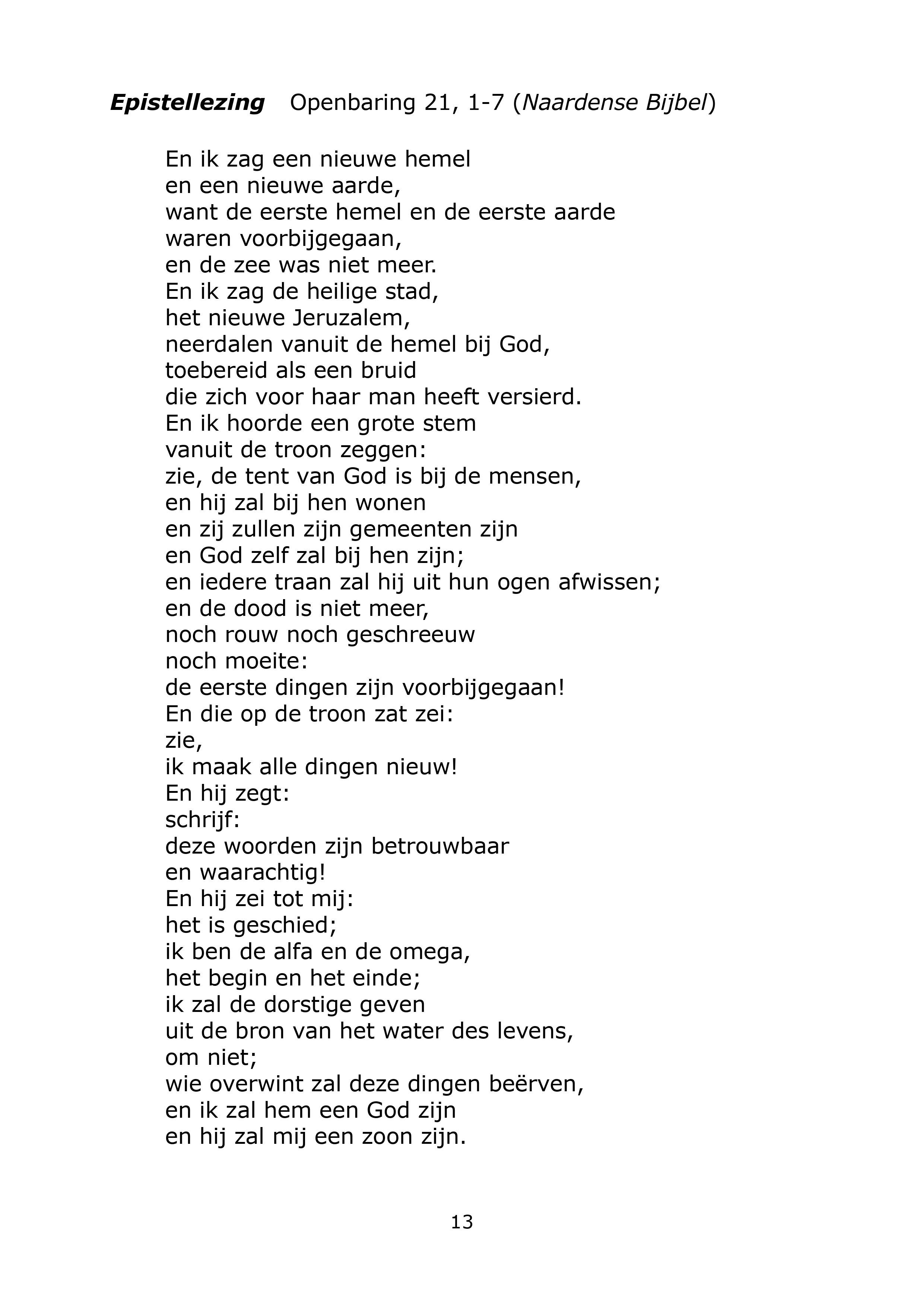 Voorbeeld 13